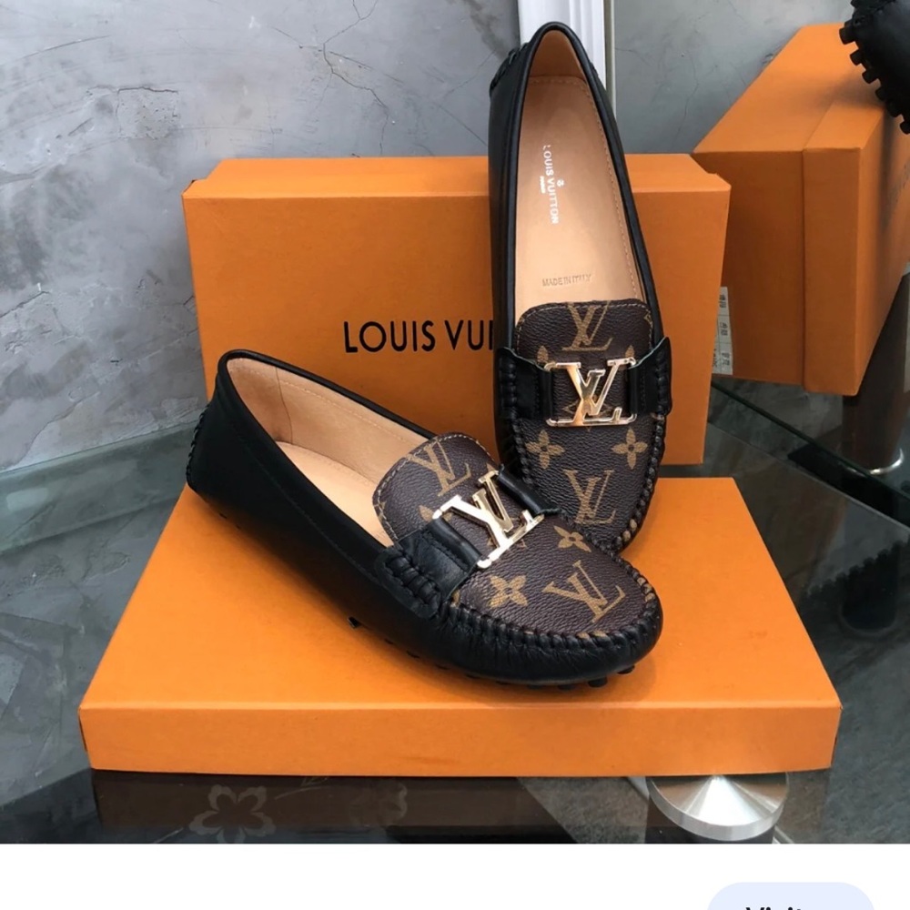 Size 5.5 Louis VuittonWomen loafers. I do not have the box any longer.